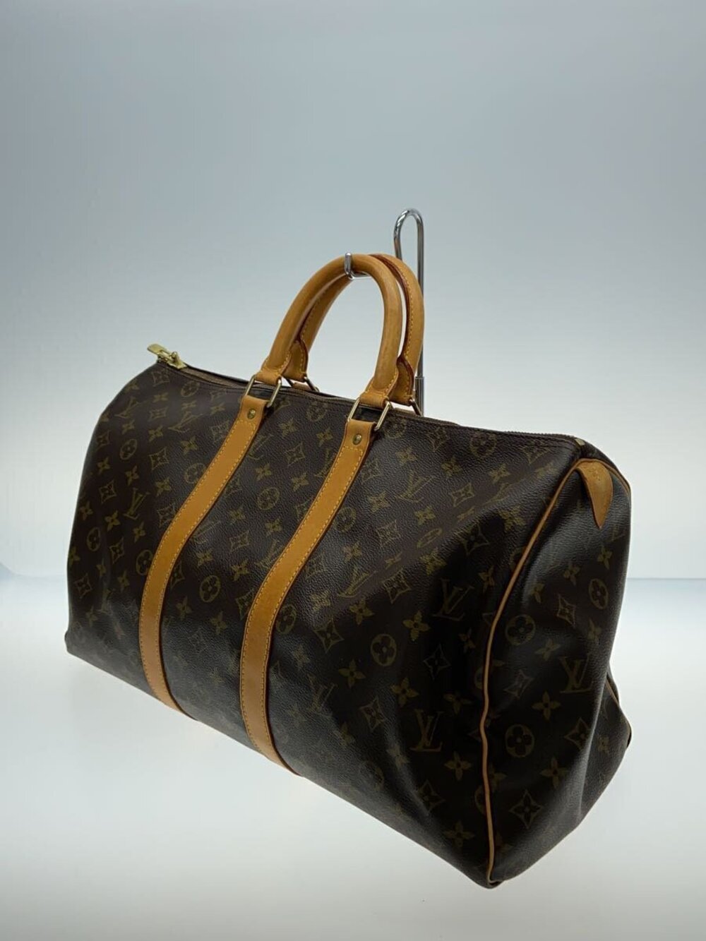 Louis Vuitton Brown Keepall Monogram Canvas Brown